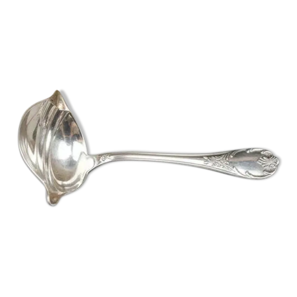 Christofle, modèle Marly, cuillère à sauce maigre et gras
