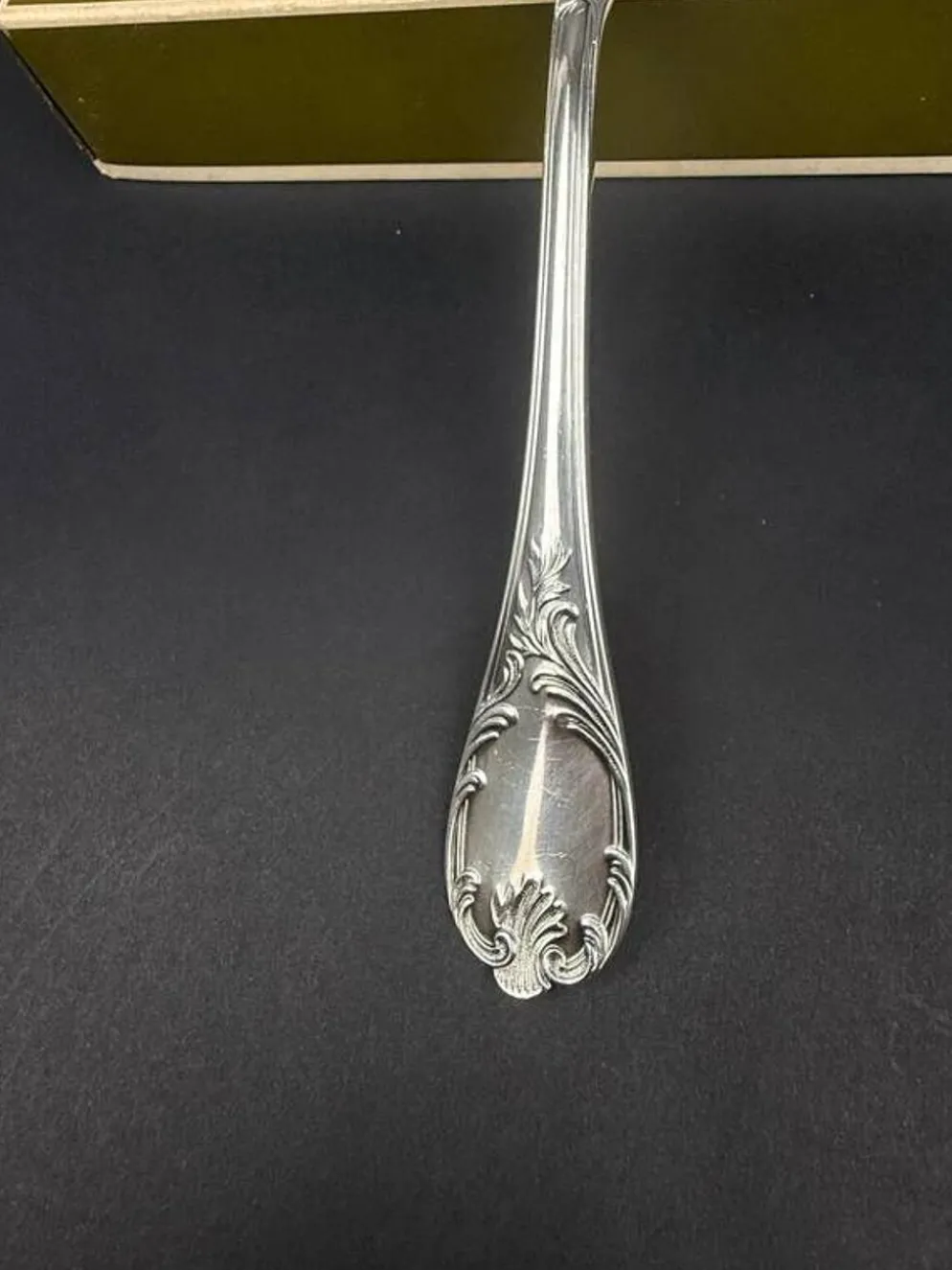 Christofle, modèle Marly, cuillère à sauce maigre et gras