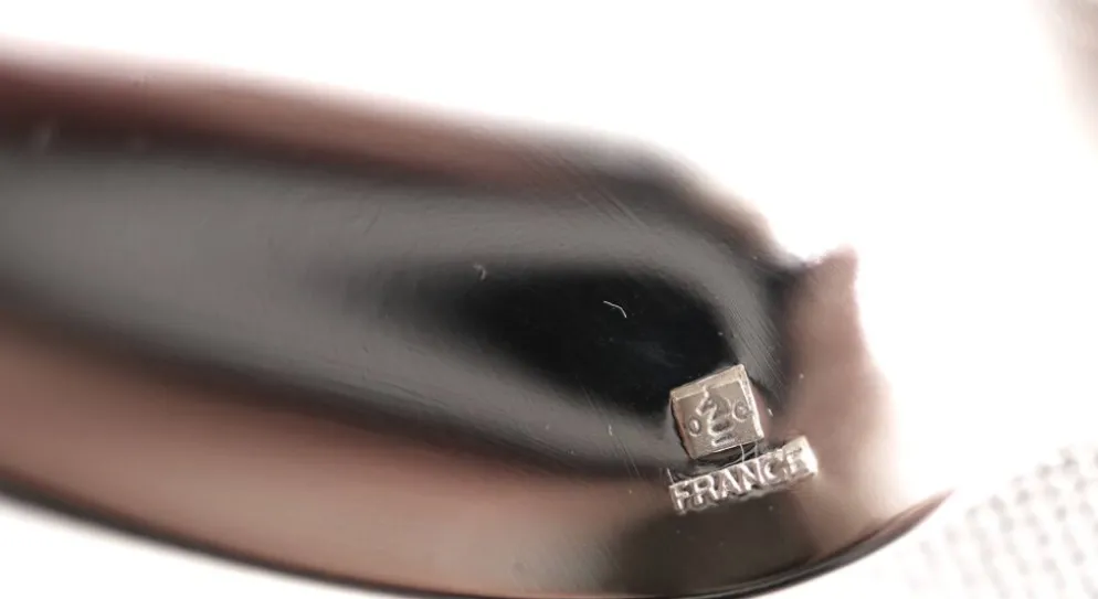 Christofle Pompadour, 12 cuillères à thé, café, 13,5 cm, en excellent état.