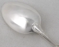 Christofle Rubans, 12 cuillères à thé, café, dessert, 14,5 cm, excellent état