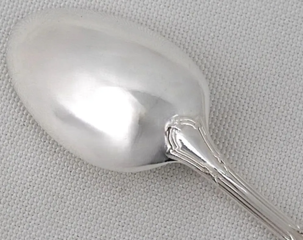 Christofle Rubans, 12 cuillères à thé, café, dessert, 14,5 cm, excellent état
