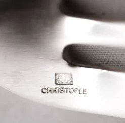 Christofle Spatours, 12 fourchettes à gâteaux, métal argenté, excellent état.
