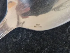 Christofle - Série de 12 cuillères de table modèle Boréal en métal argenté