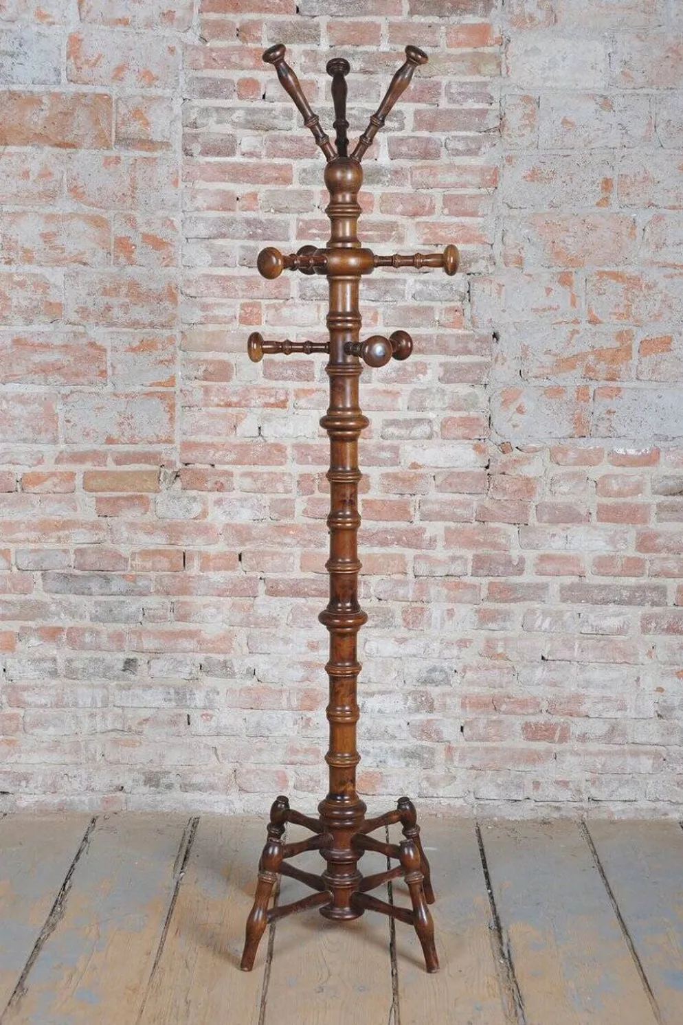 Cintre Biedermeier tchèque en hêtre, années 1890