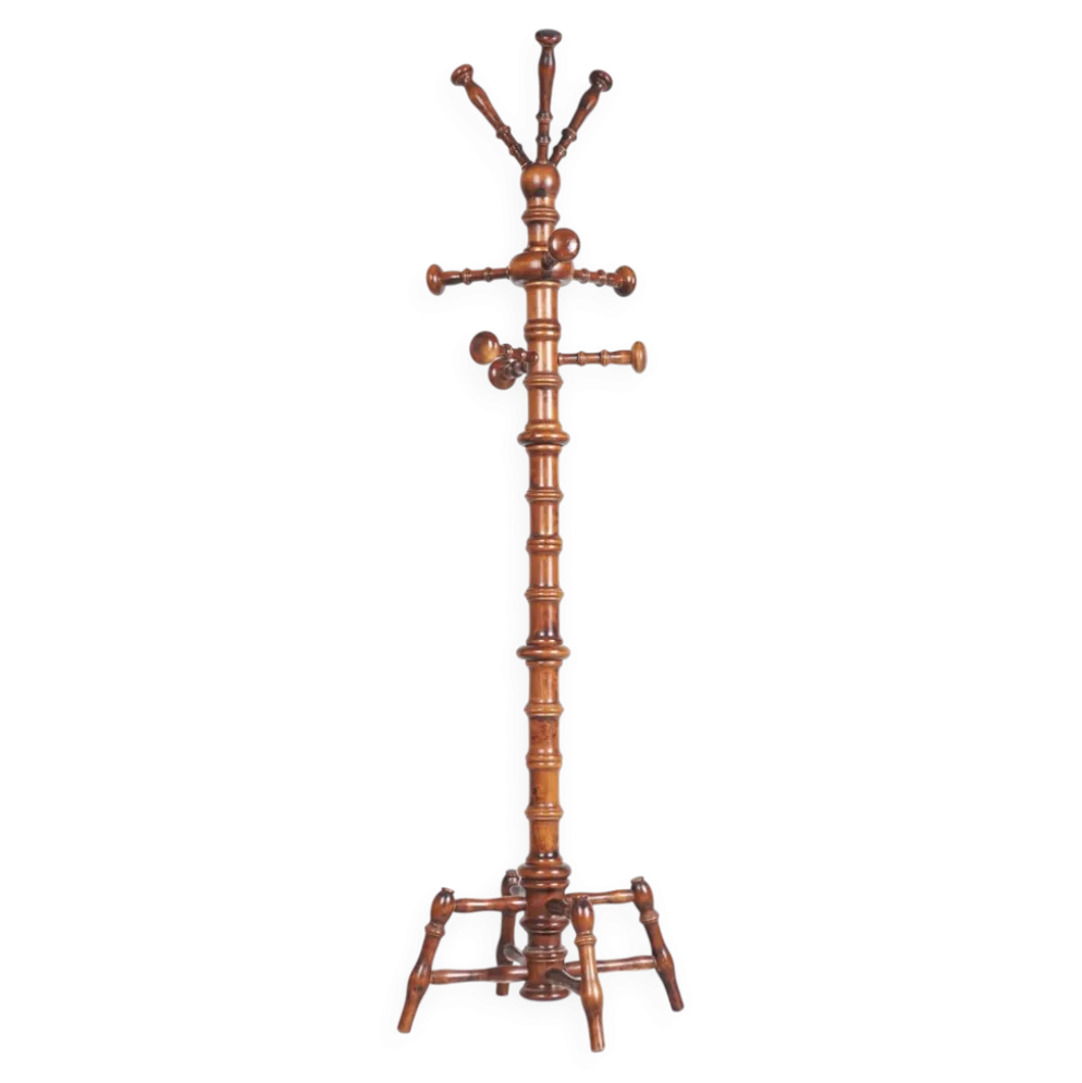 Cintre Biedermeier tchèque en hêtre, années 1890