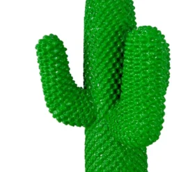 Cintre en cactus vert par Gufram - Design en polyuréthane flexible
