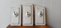Cintre triptyque shabby chic.
