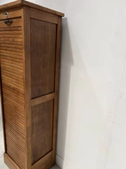 Classeur a rideau en chêne Meuble de bureau XX siècle