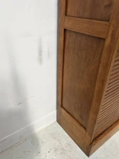 Classeur a rideau en chêne Meuble de bureau XX siècle