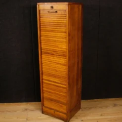 Classeur français en bois de chêne