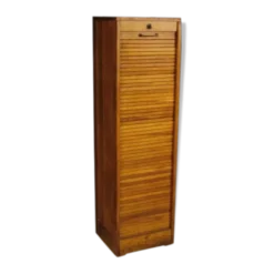 Classeur français en bois de chêne
