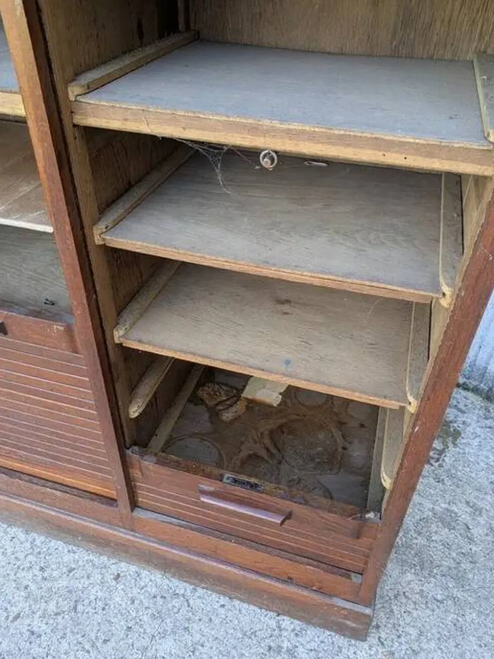 Classeur, meuble à rideau