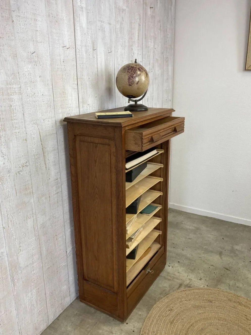 Classeur à rideau ancien