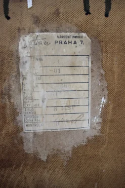Classeur à rideau des années 1960, Tchécoslovaquie
