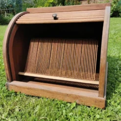 Classeur à rideau en bois