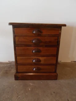 Classeur vintage à 5 tiroirs