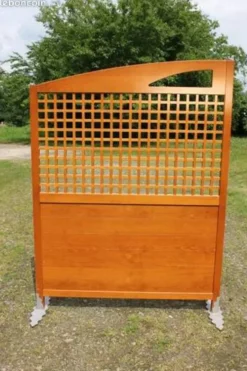 Claustra paravent Laudescher vintage bois design