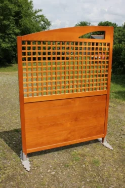 Claustra paravent Laudescher vintage bois design