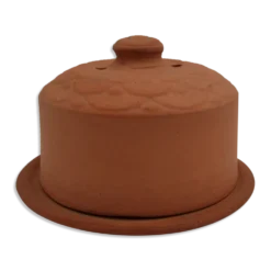 Cloche a beurre terre cuite vintage