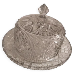 Cloche à fromage beurrier G R Vierzon Ville année 30 40
