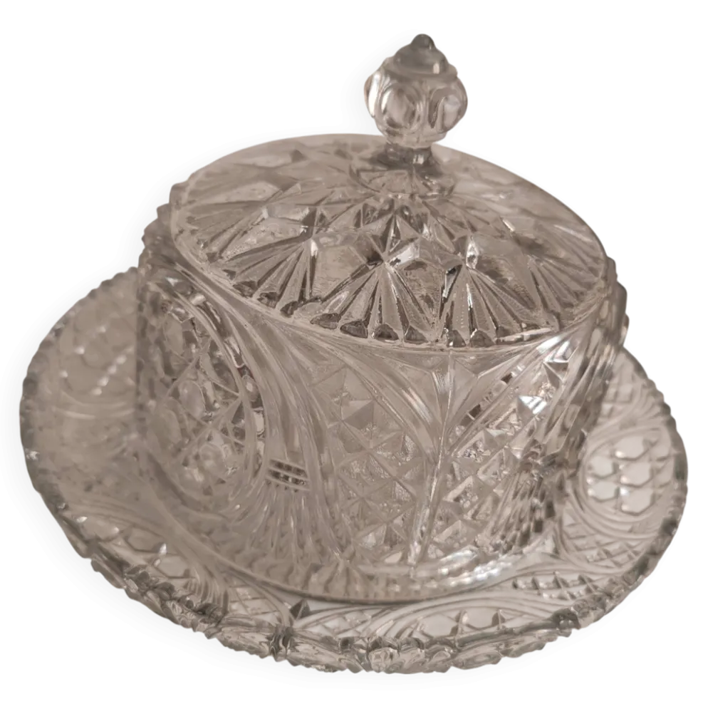 Cloche à fromage beurrier G R Vierzon Ville année 30 40