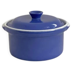 Cocotte en céramique bleue Emile Henry
