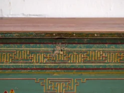 Coffre ancien chinois en bois de pin – Chine, circa 1930
