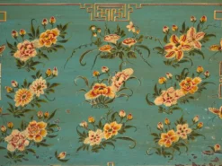Coffre ancien chinois en bois de pin – Chine, circa 1930