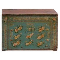 Coffre ancien chinois en bois de pin – Chine, circa 1930