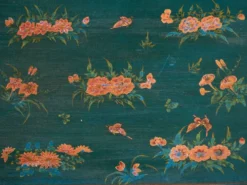 Coffre ancien chinois en orme laqué vert – Chine, vers 1900