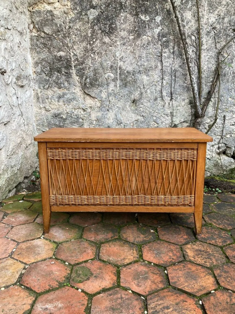 Coffre ancien vintage