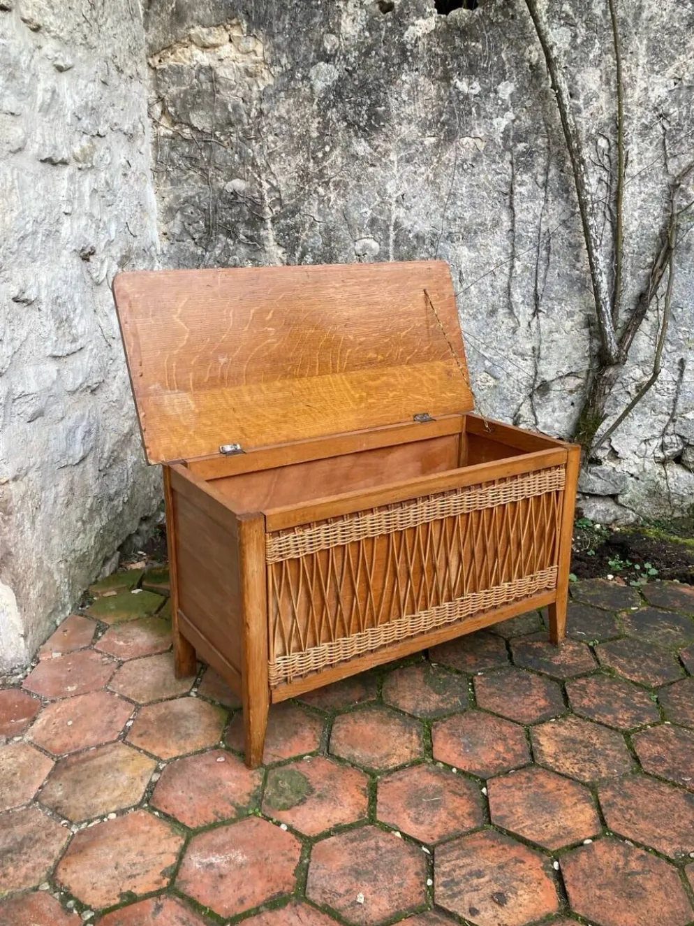 Coffre ancien vintage