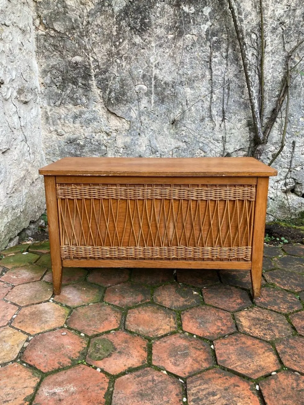 Coffre ancien vintage