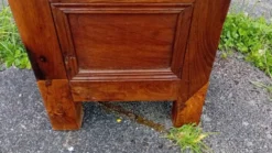 Coffre banc en chêne XIX ieme