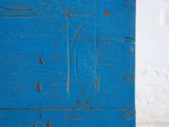 Coffre bleu ancien (c.1920)