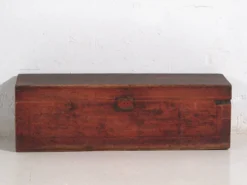 Coffre chinois ancien en grenat rouge (c.1900) #11