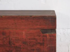 Coffre chinois ancien en grenat rouge (c.1900) #11