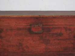 Coffre chinois ancien en grenat rouge (c.1900) #11