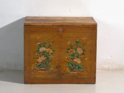 Coffre chinois avec peinture originale – Chine, vers 1900