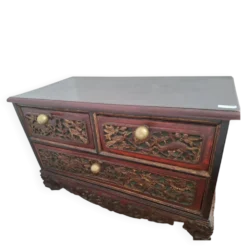 Coffre chinois avec 3 tiroirs