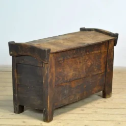 Coffre de berger ancien, vers 1850