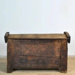 Coffre de berger ancien, vers 1850