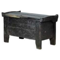 Coffre de berger antique, années 1850