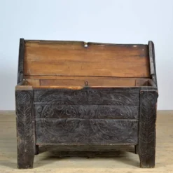 Coffre de berger antique, années 1850