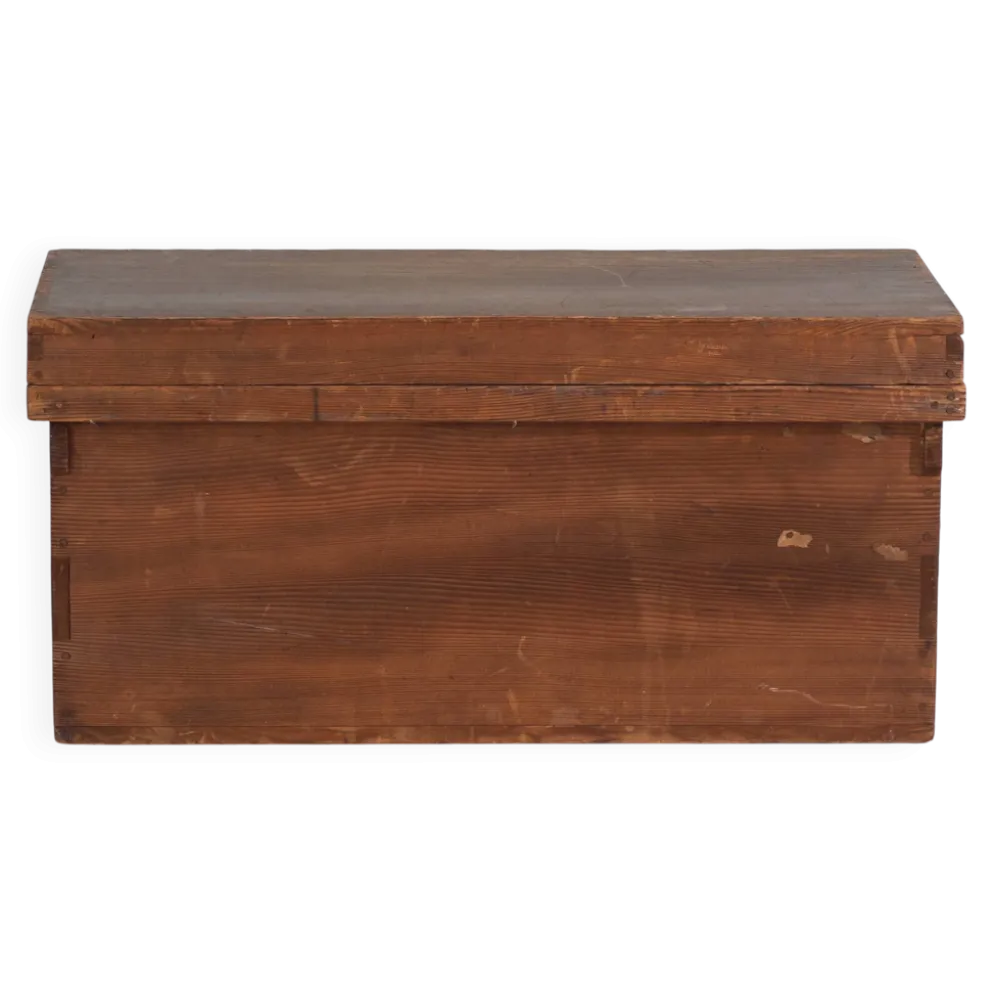 Coffre de rangement japonais ancien en cèdre sugi - période Meiji–Taishō (c.1890–1920)