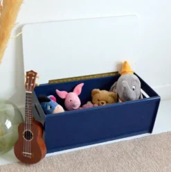 Coffre à jouets en bois, années 60