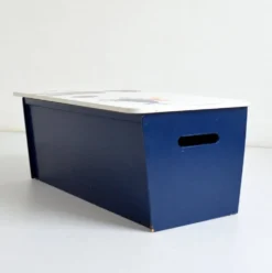 Coffre à jouets en bois, années 60