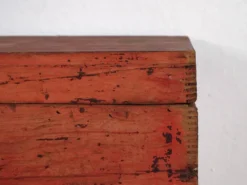 Coffre rouge ancien (c.1900) #28
