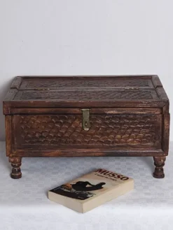 Coffret ancien en bois