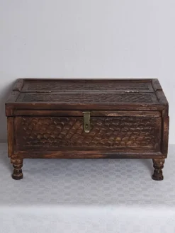 Coffret ancien en bois